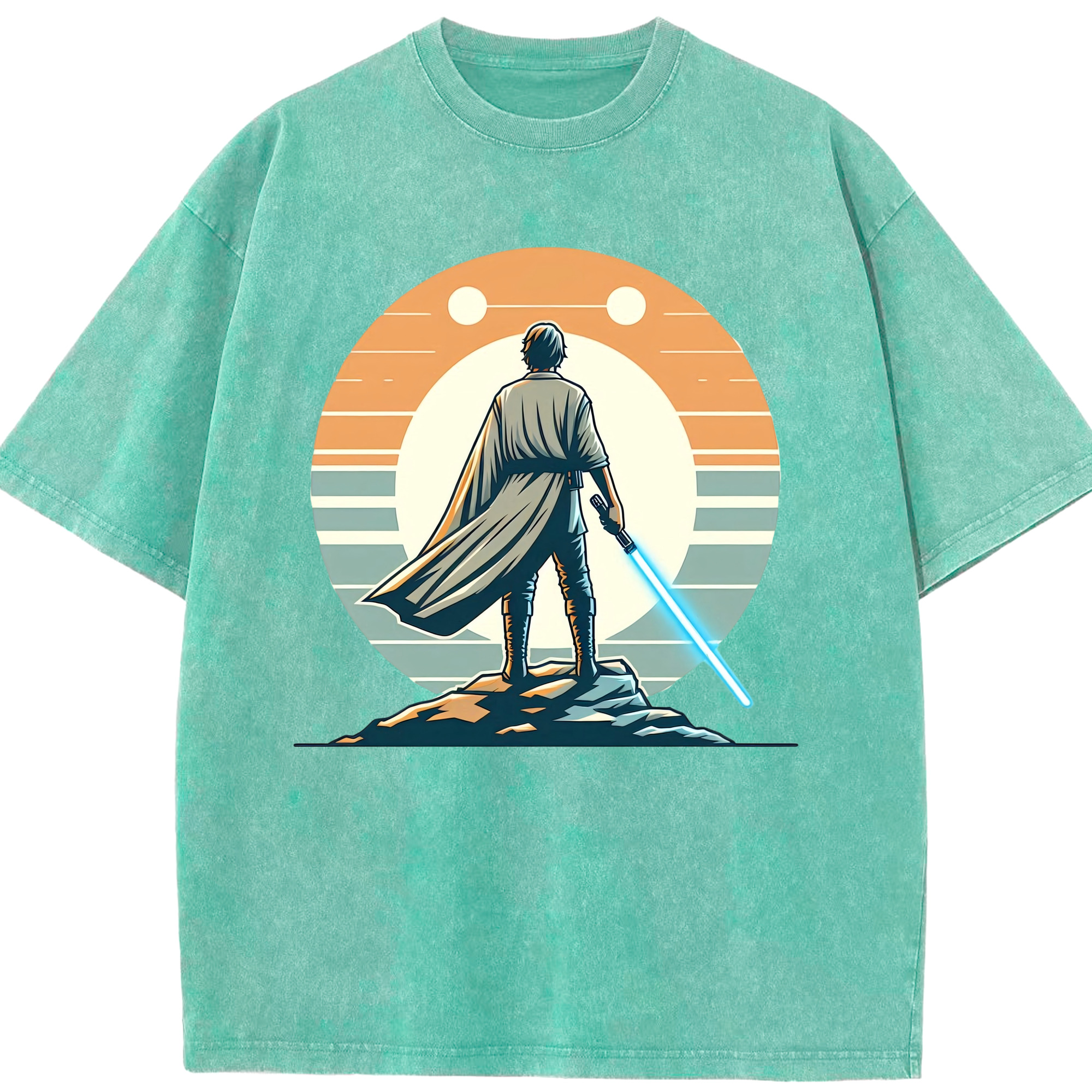 （画像用） スター・ウォーズ Star Wars 綿100% ヴィンテージ風 半袖Tシャツ（フロントプリント）